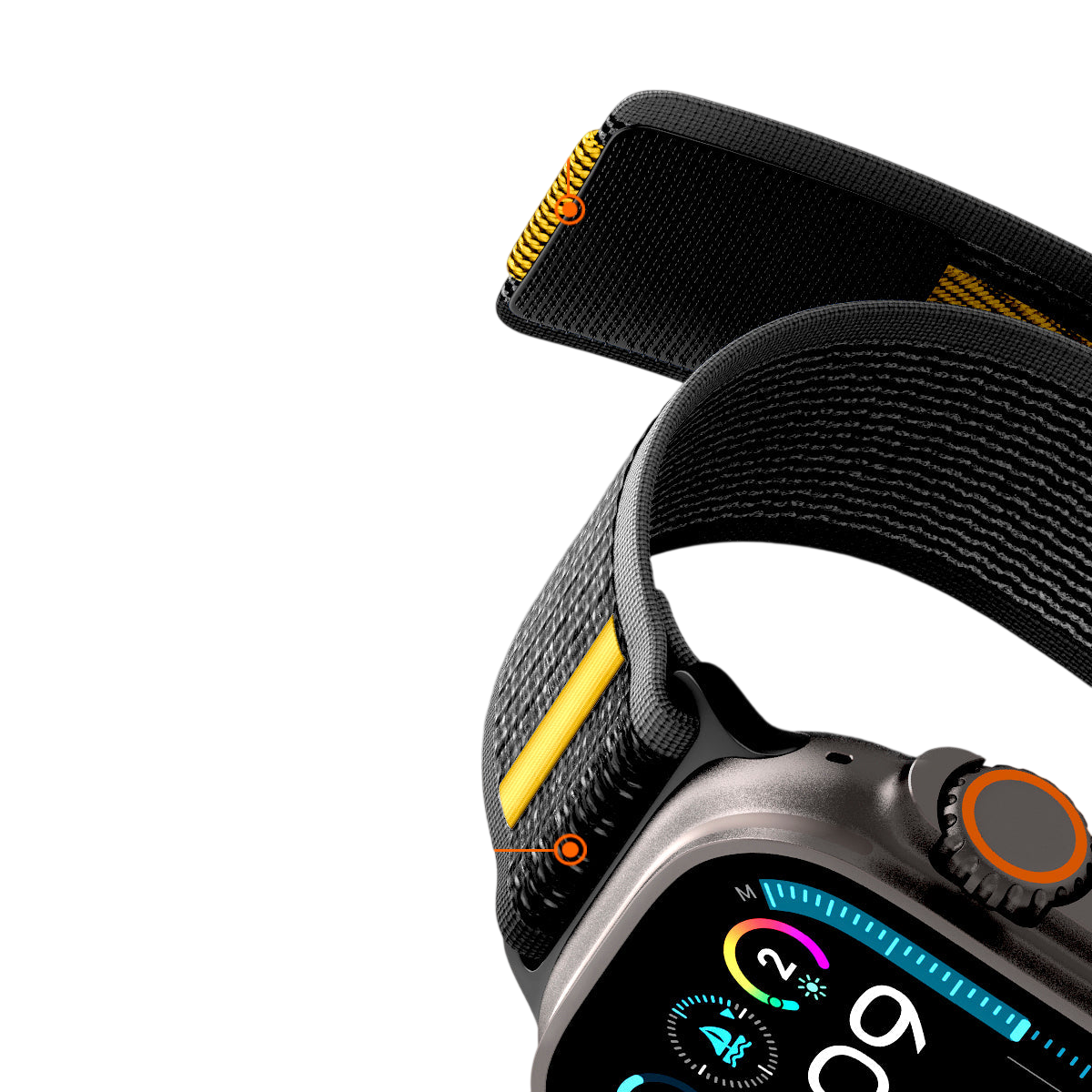 حزام ساعة سبجن أثليكس إير لساعة آبل ألترا 3 / 2 / 1