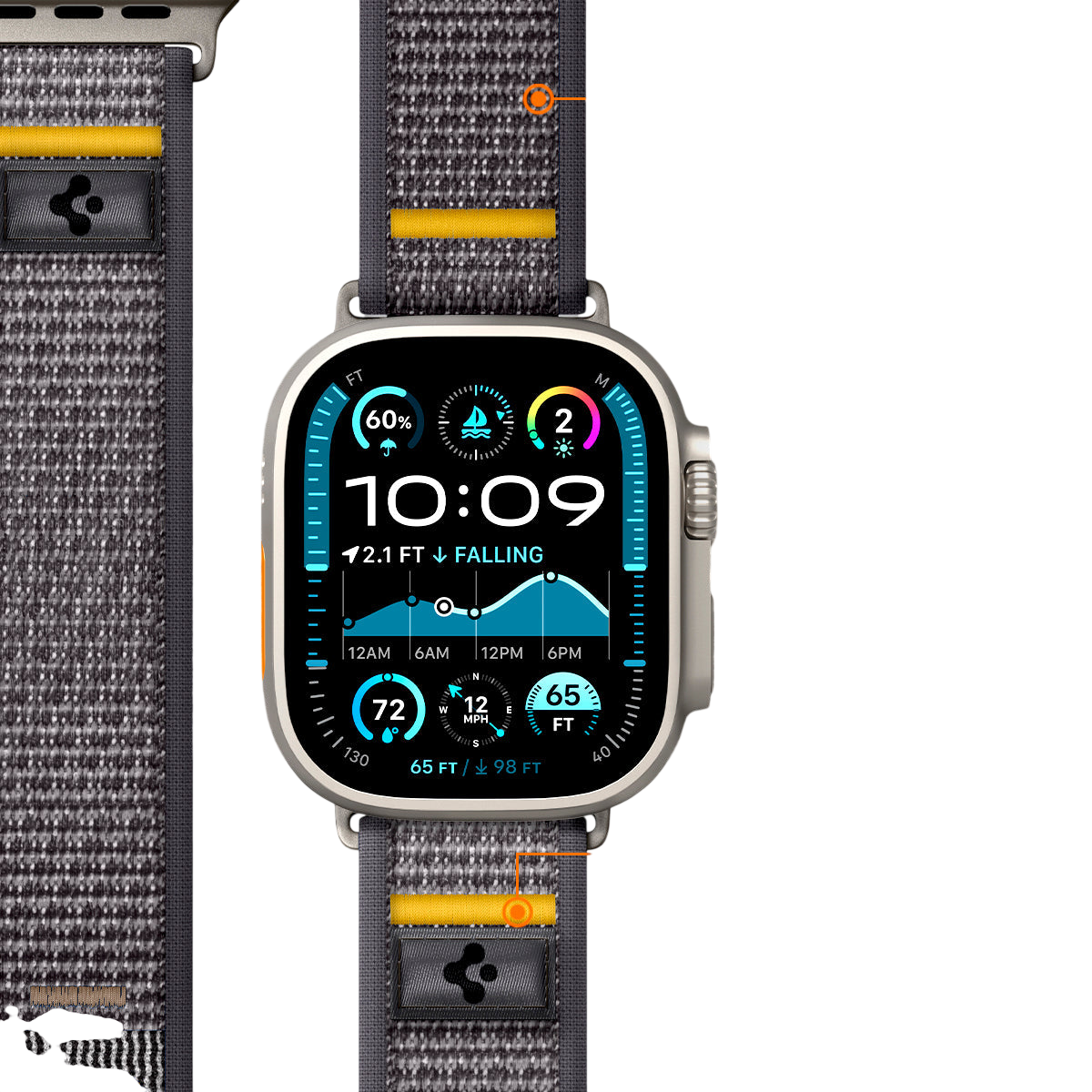 حزام ساعة سبجن أثليكس إير لساعة آبل ألترا 3 / 2 / 1