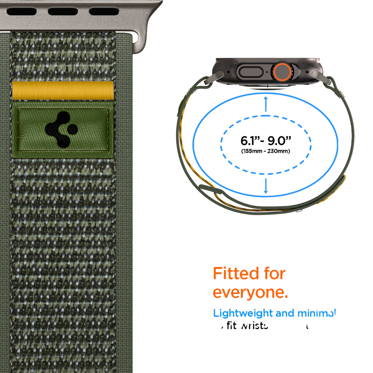 حزام ساعة سبجن أثليكس إير لساعة آبل ألترا 3 / 2 / 1