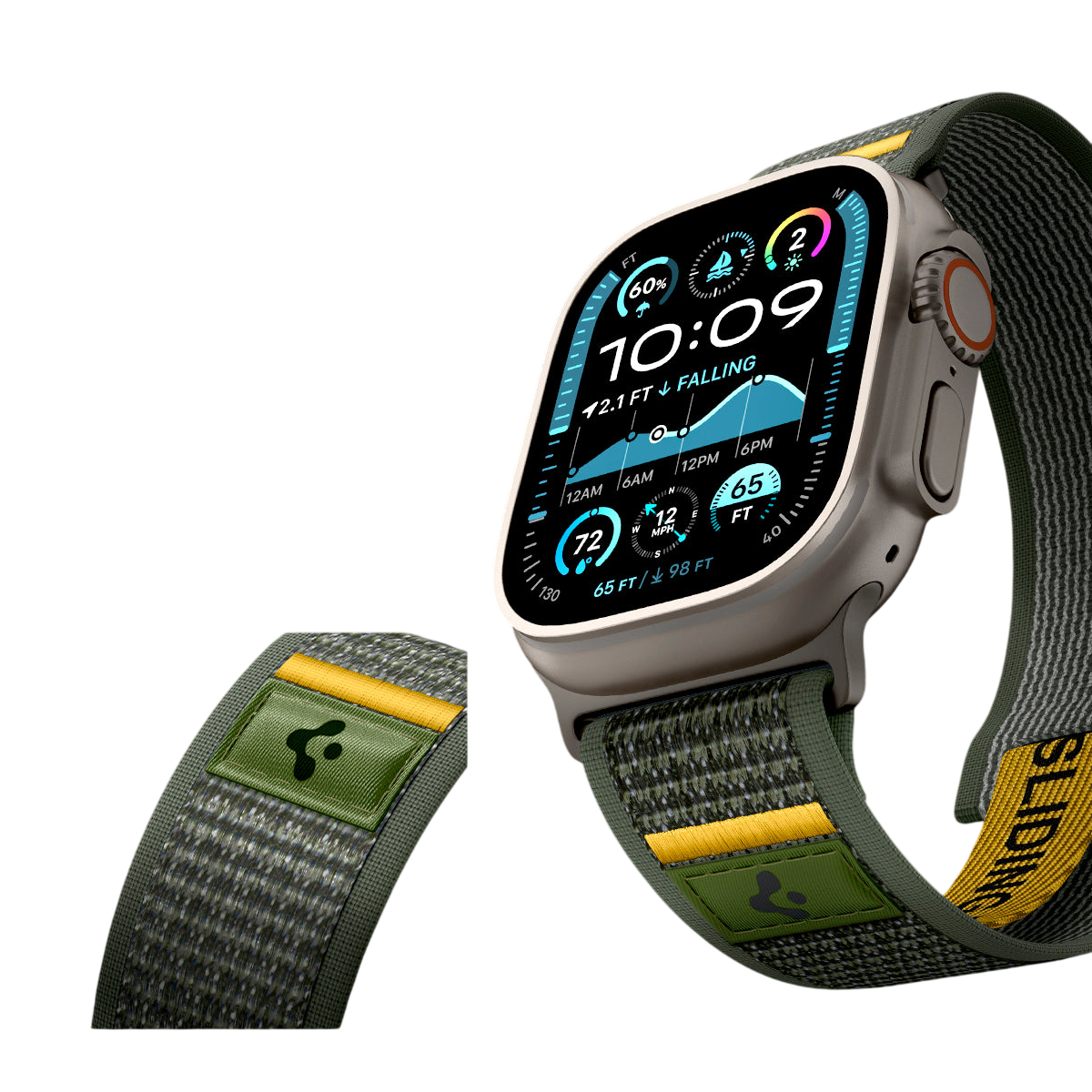 حزام ساعة سبجن أثليكس إير لساعة آبل ألترا 3 / 2 / 1