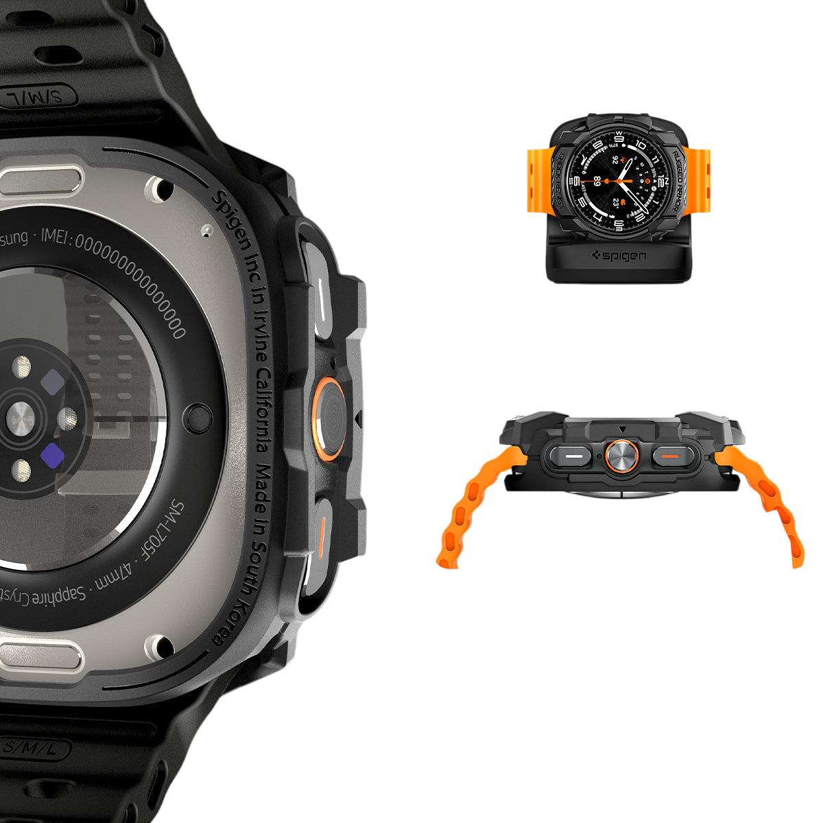 غلاف سبجن روجيد أرمور لسامسونج ووتش ألترا 47 مم (2025/2024)