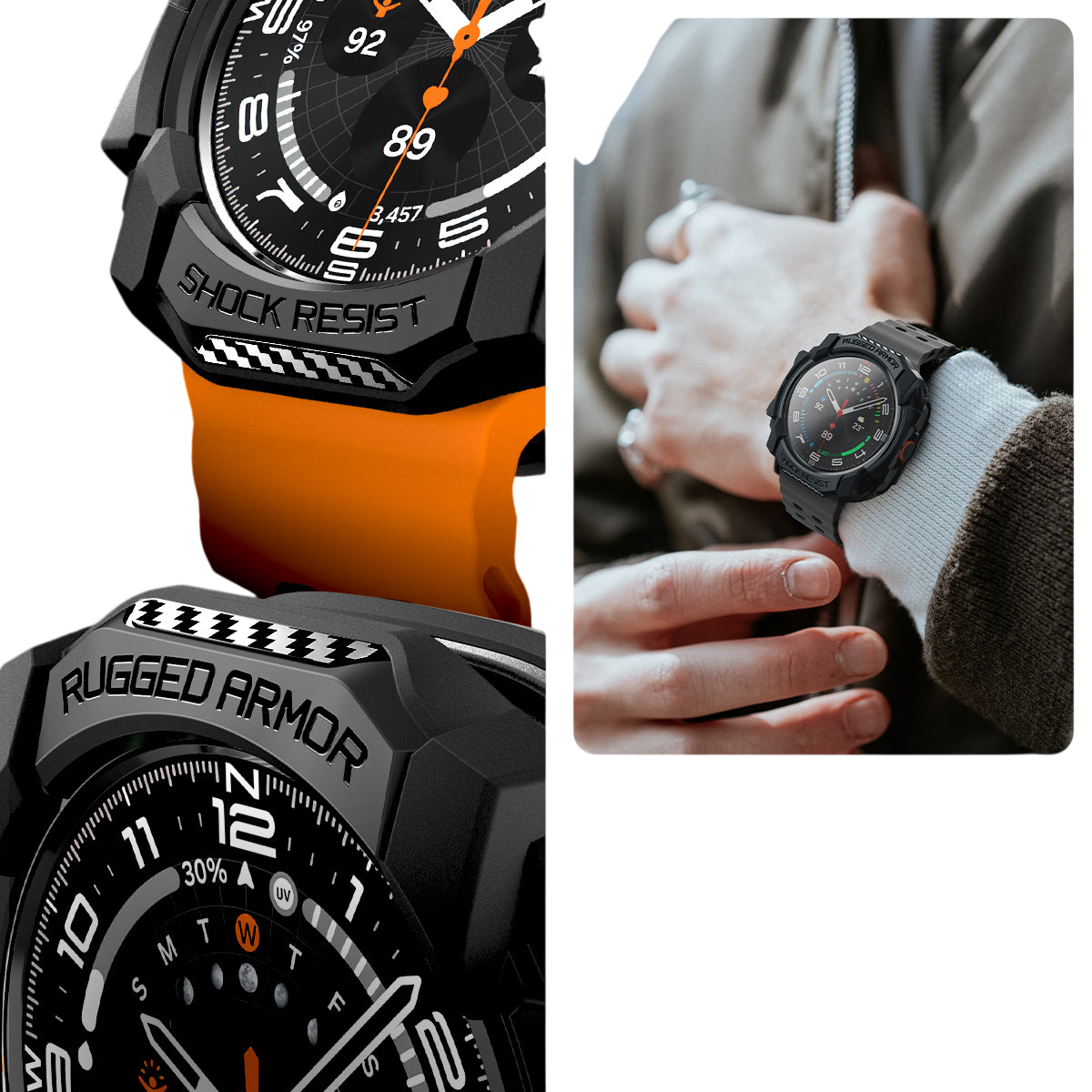 غلاف سبجن روجيد أرمور لسامسونج ووتش ألترا 47 مم (2025/2024)