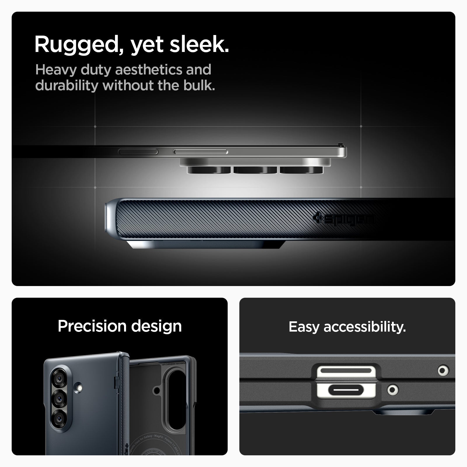 غلاف سبجن سليم أرمور برو (ماغ فيت) لهاتف سامسونغ جالاكسي زد فولد 7