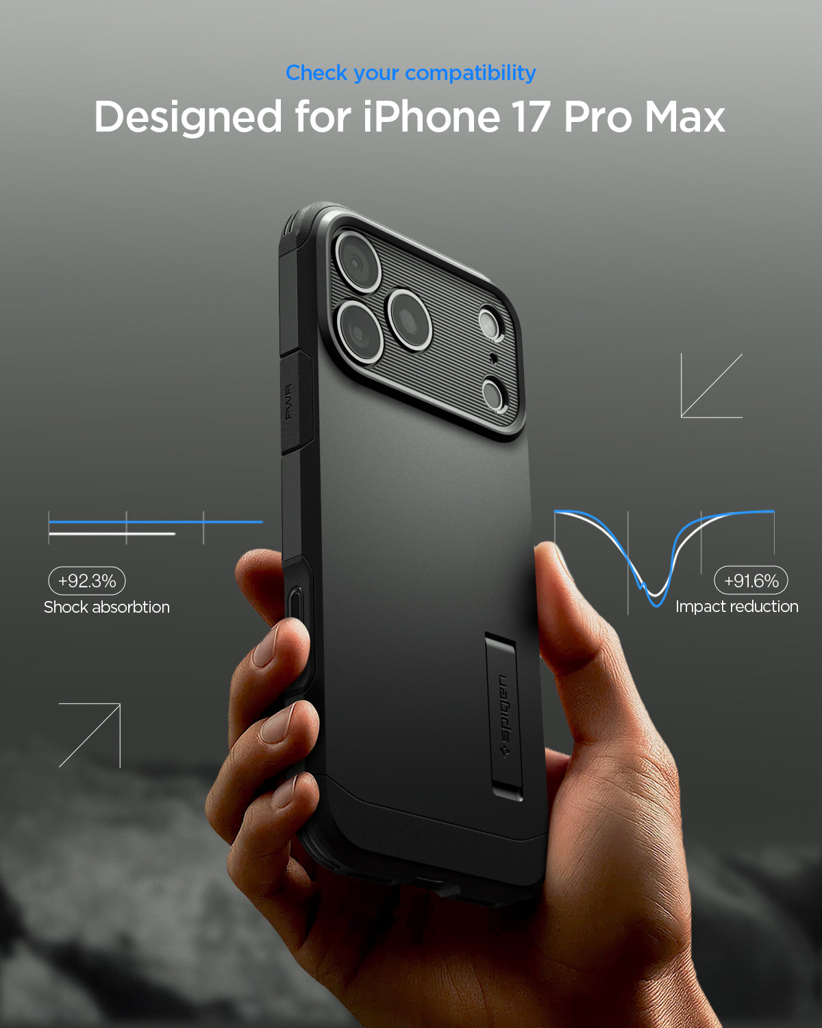 Spigen Tough Armor T (MagFit) Case for iPhone 17 Pro Max / 17 Pro