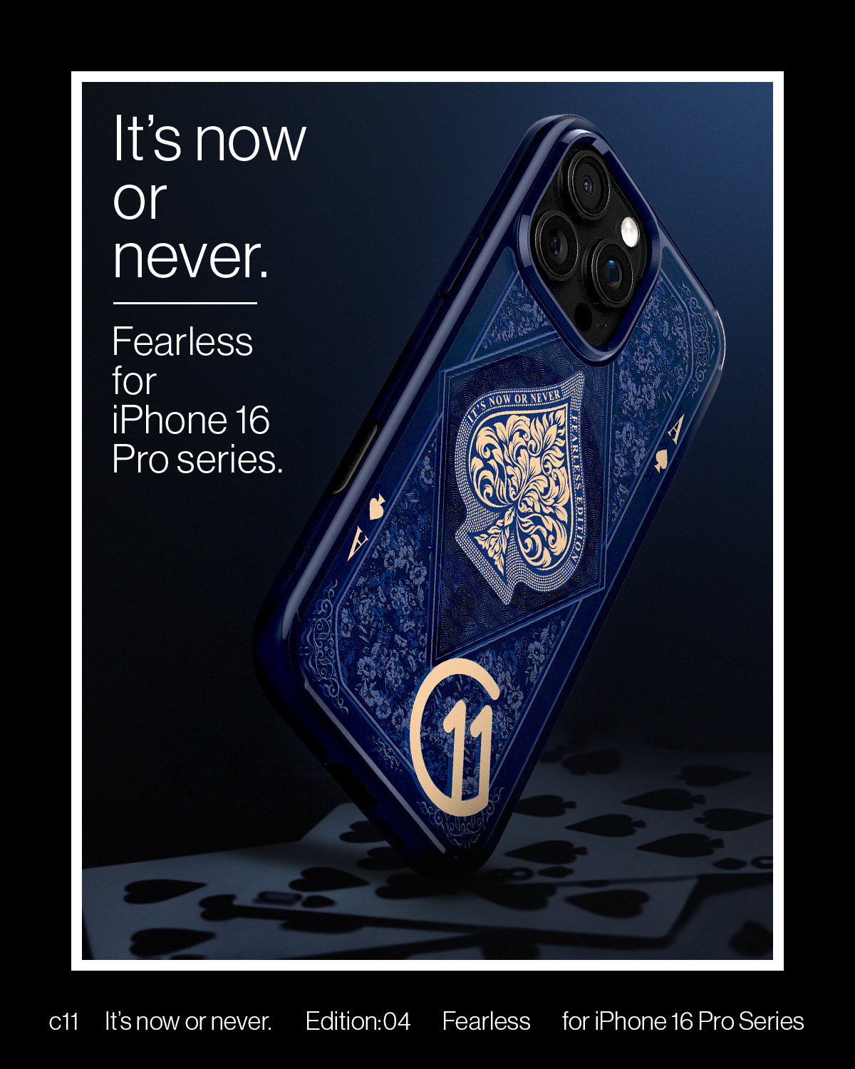 Spigen c11 Series Fearless Edition (MagFit) Case for iPhone 16 Pro Max