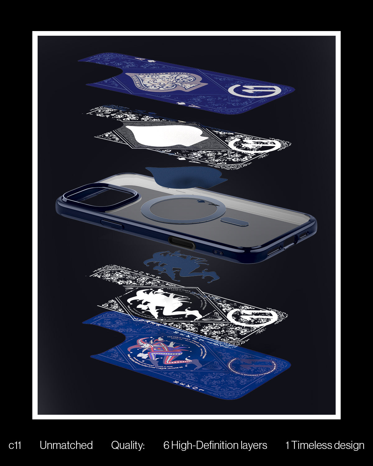 Spigen c11 Series Fearless Edition (MagFit) Case for iPhone 16 Pro Max