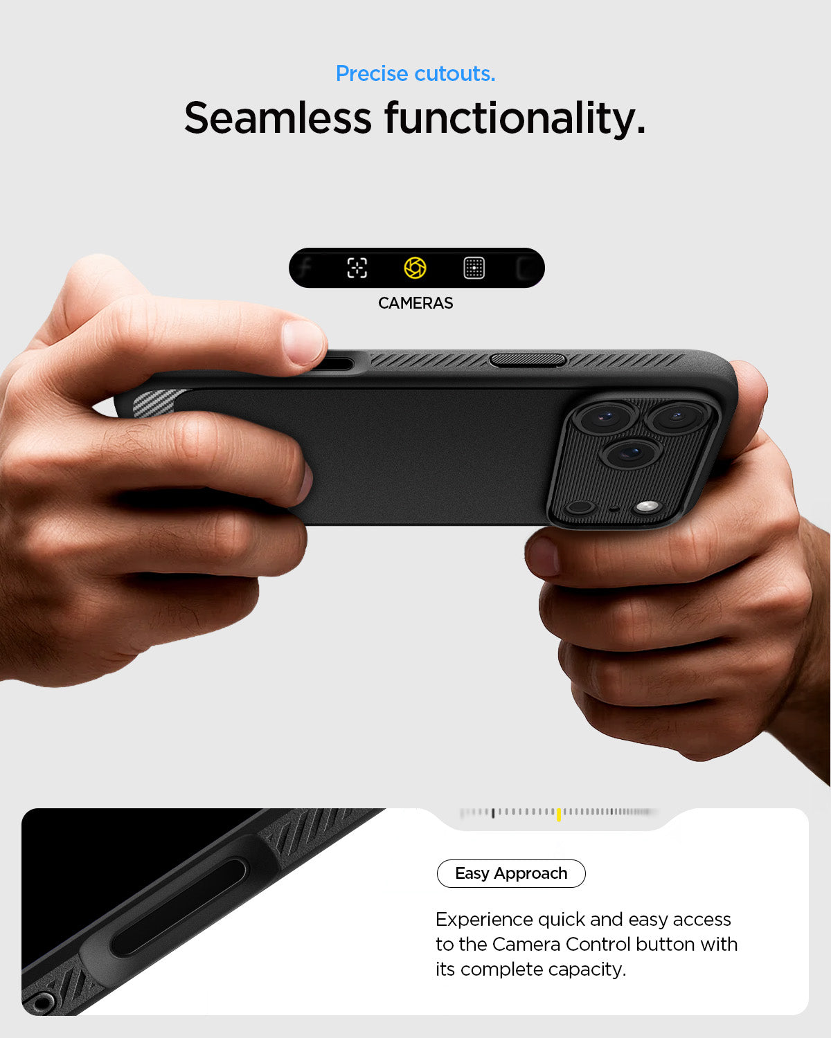 Spigen Rugged Armor (MagFit) Case for iPhone 17 Pro Max