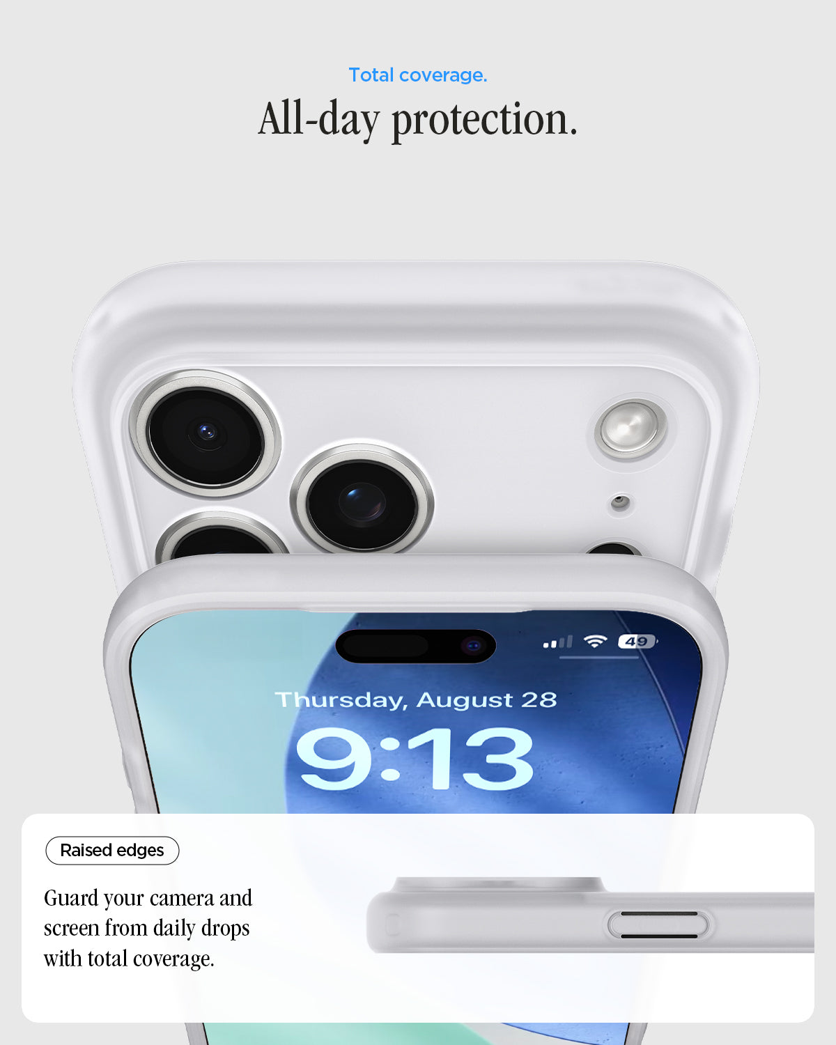 غلاف سبجن الترا هايبرد كلاسيك (ماج فيت) لآيفون 17 برو ماكس