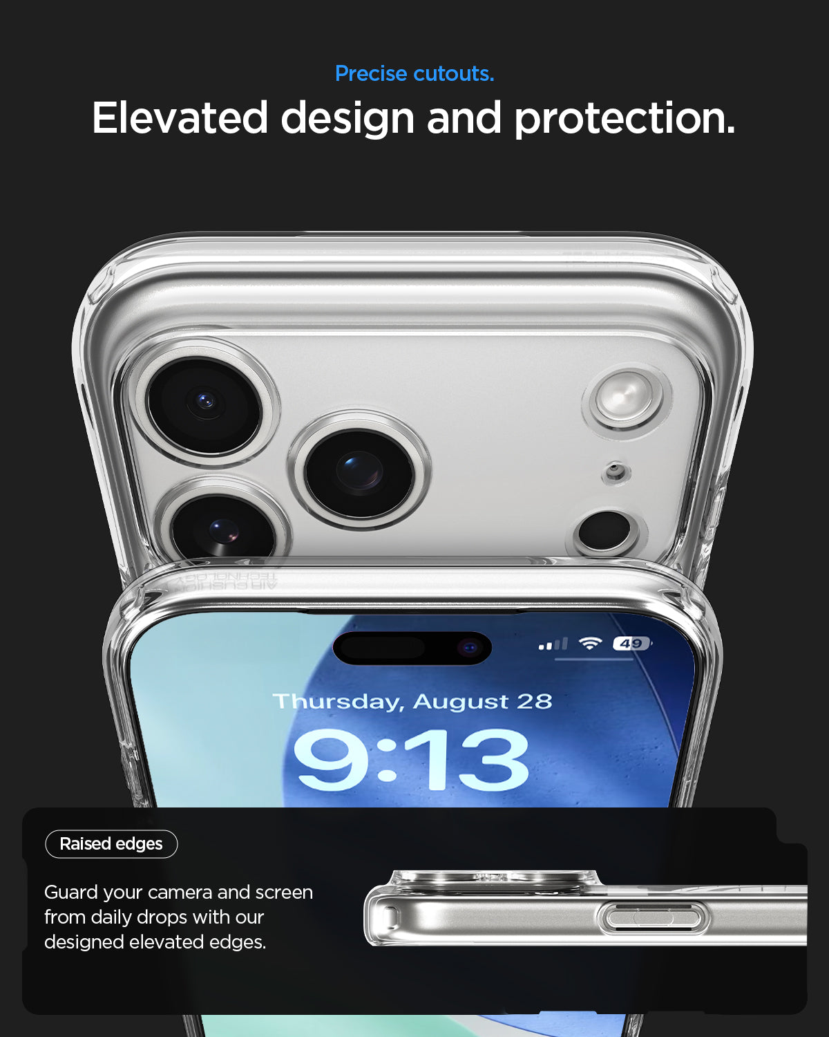 غلاف سبجن ألترا هايبرد زيرو وان (ماج فيت) لآيفون 17 برو ماكس