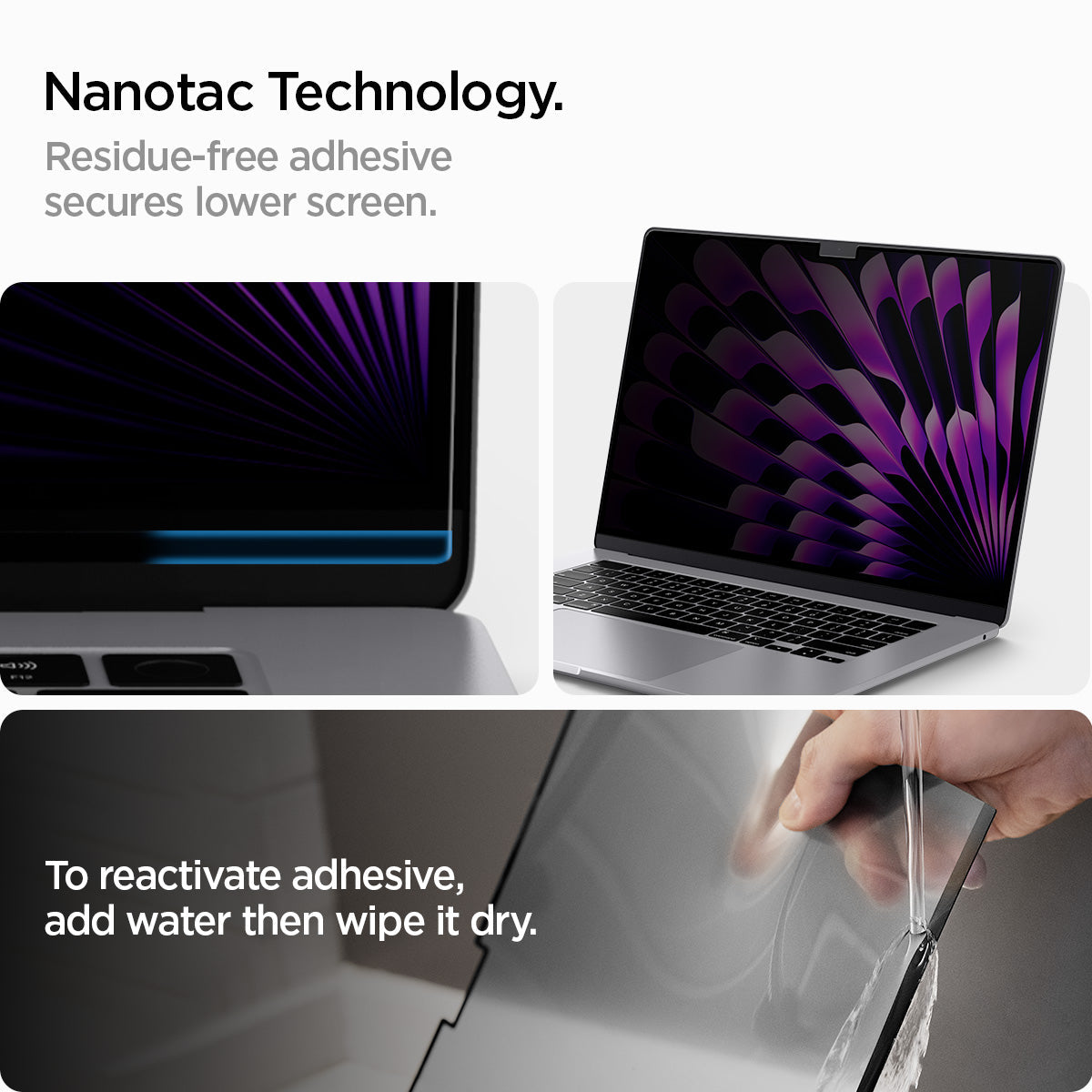 Spigen Safe View for MacBook Air (M4 / M3 / M2)