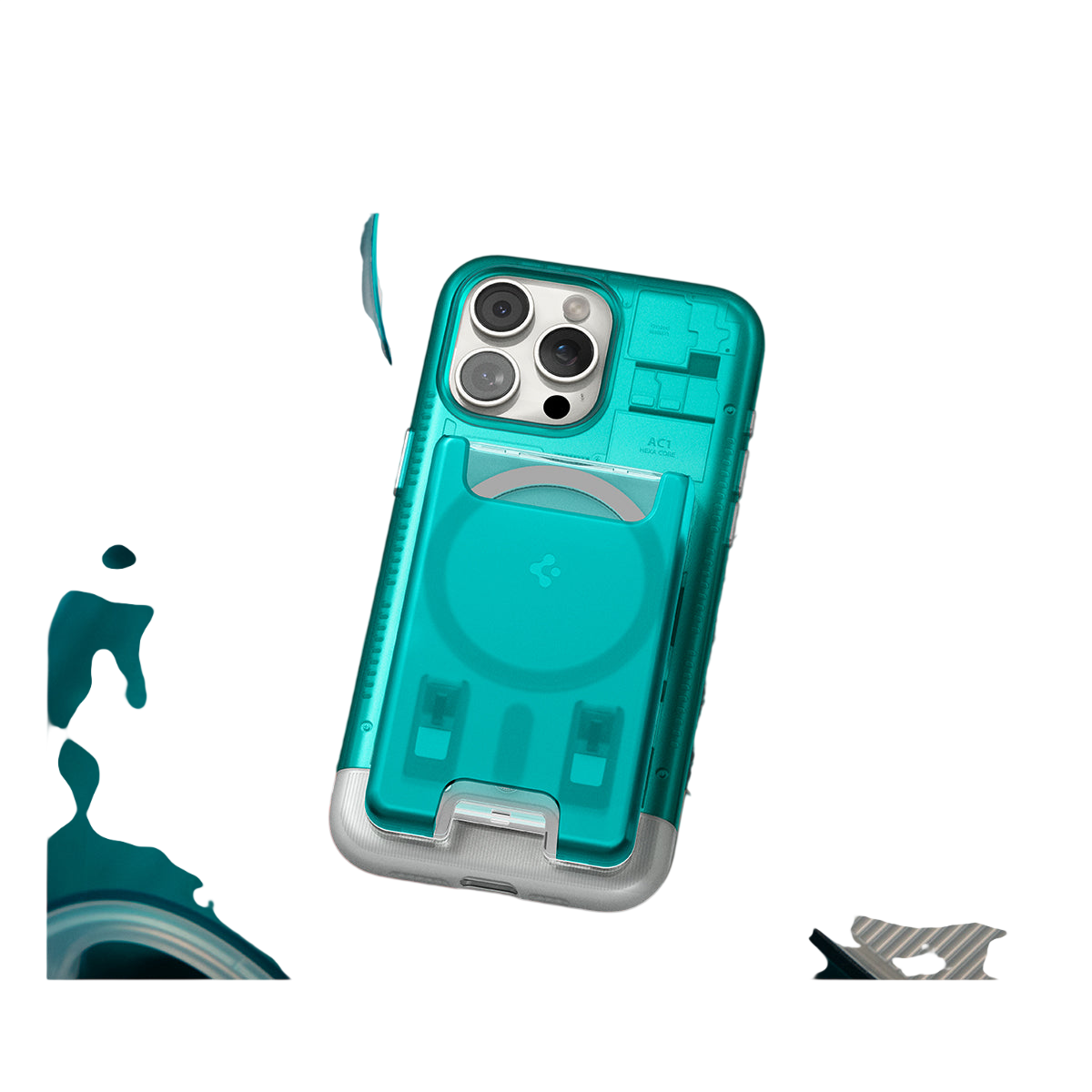 حامل بطاقات Spigen MagSafe كلاسيك C1 (MagFit)