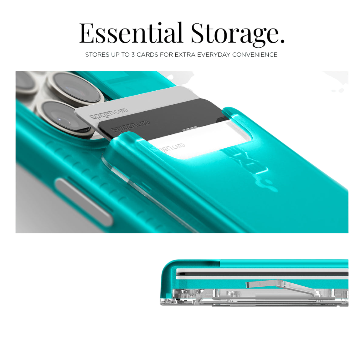 حامل بطاقات Spigen MagSafe كلاسيك C1 (MagFit)