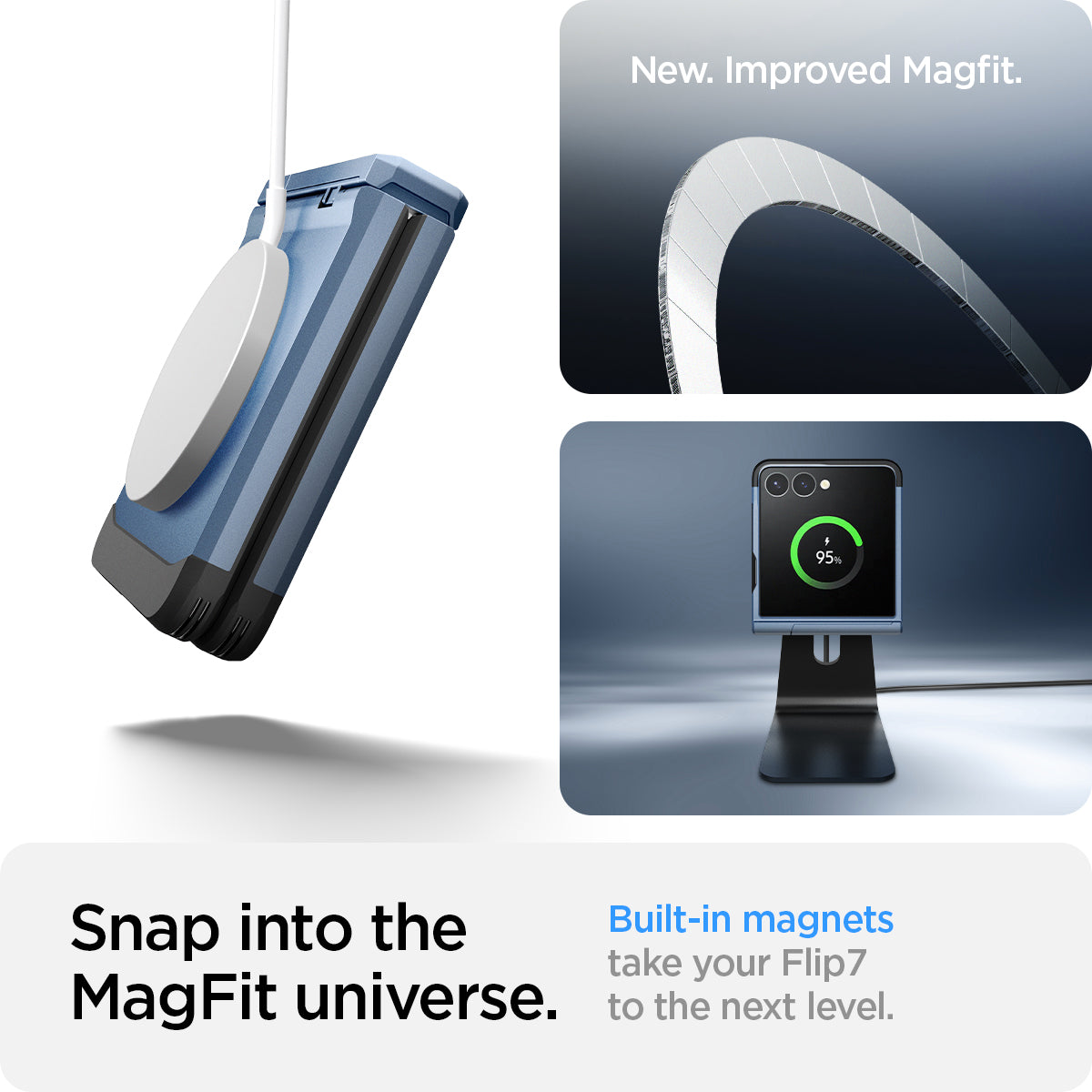 غلاف سبجن توغ أرمور برو (ماج فيت) لهاتف سامسونغ جالاكسي زد فليب 7