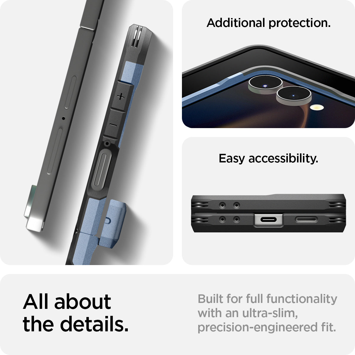 غلاف سبجن توغ أرمور برو (ماج فيت) لهاتف سامسونغ جالاكسي زد فليب 7