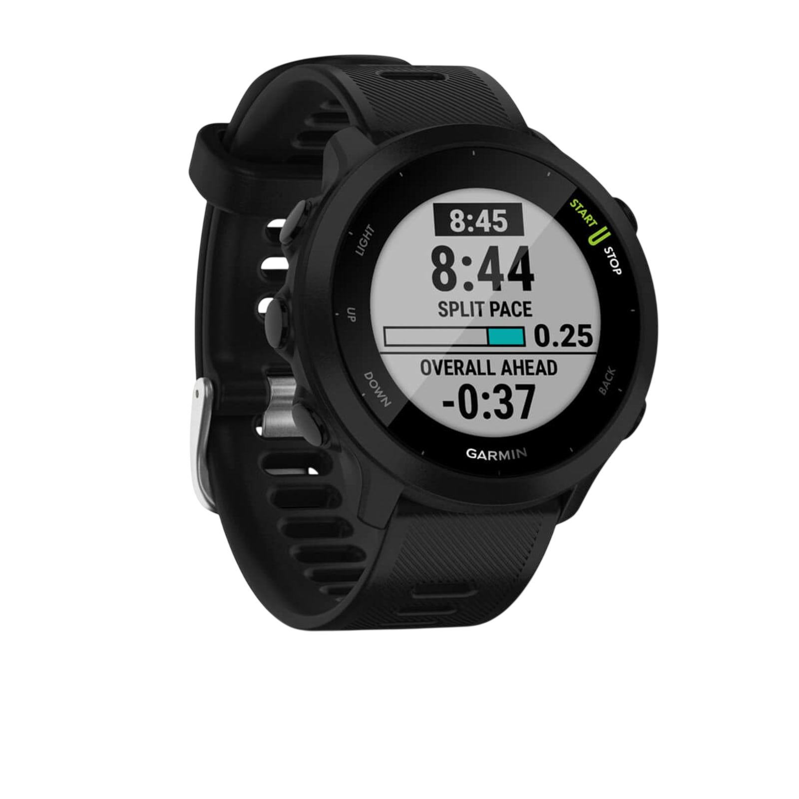 Garmin Forerunner 55 GPS Running Smartwatch - Black (010-02562-14)