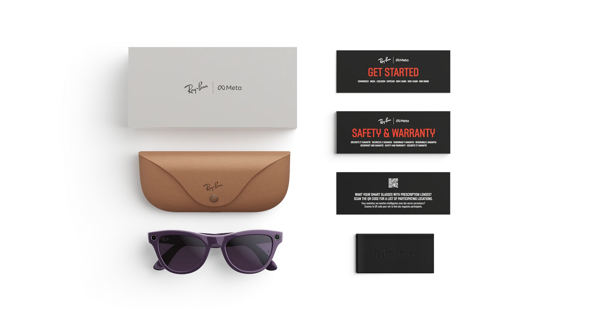 نظارة Ray-Ban Meta Skyler GEN2 (شاشة + سوار عصبي)