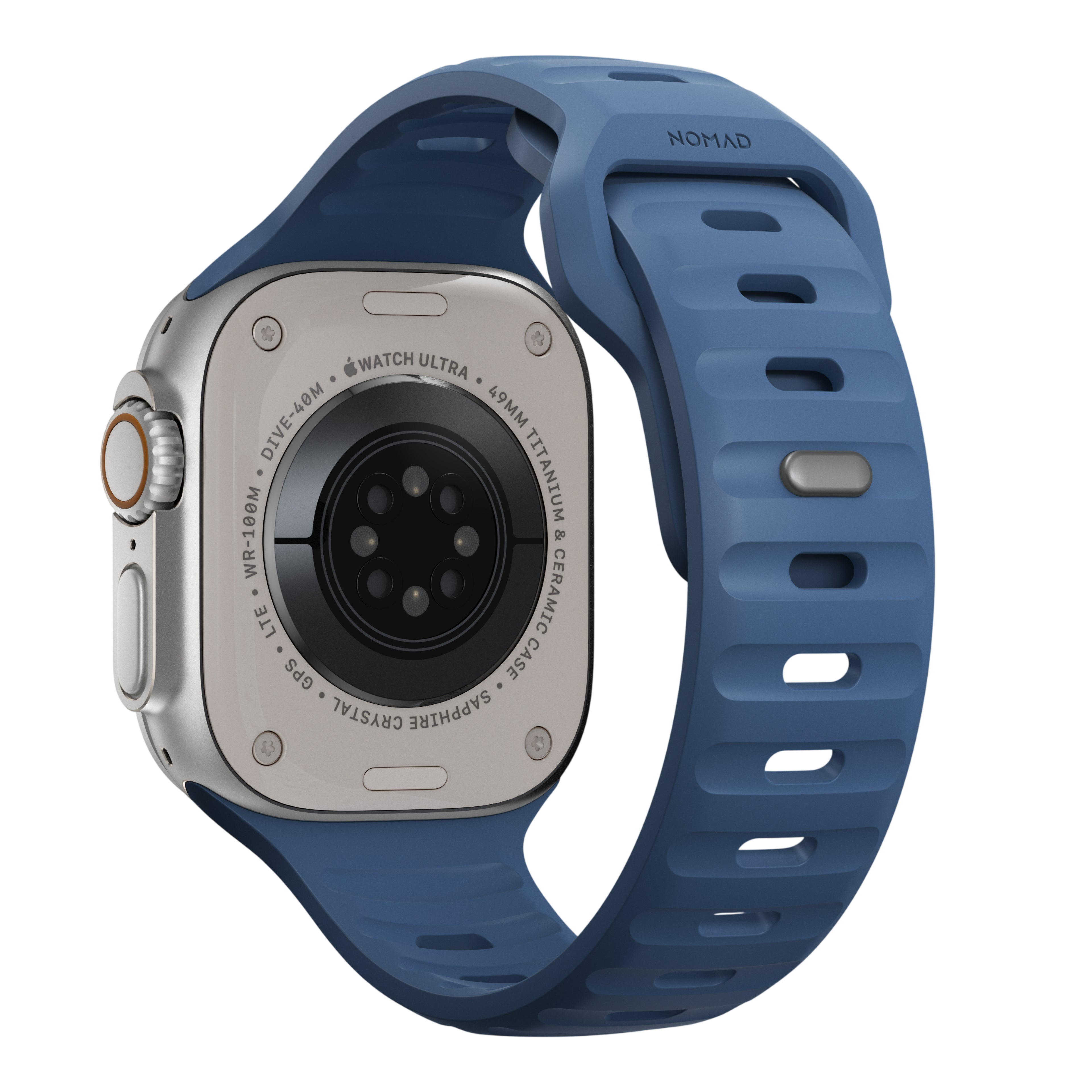 حزام رياضي مقاوم للماء نومات لساعة آبل 49mm / 46mm / 45mm