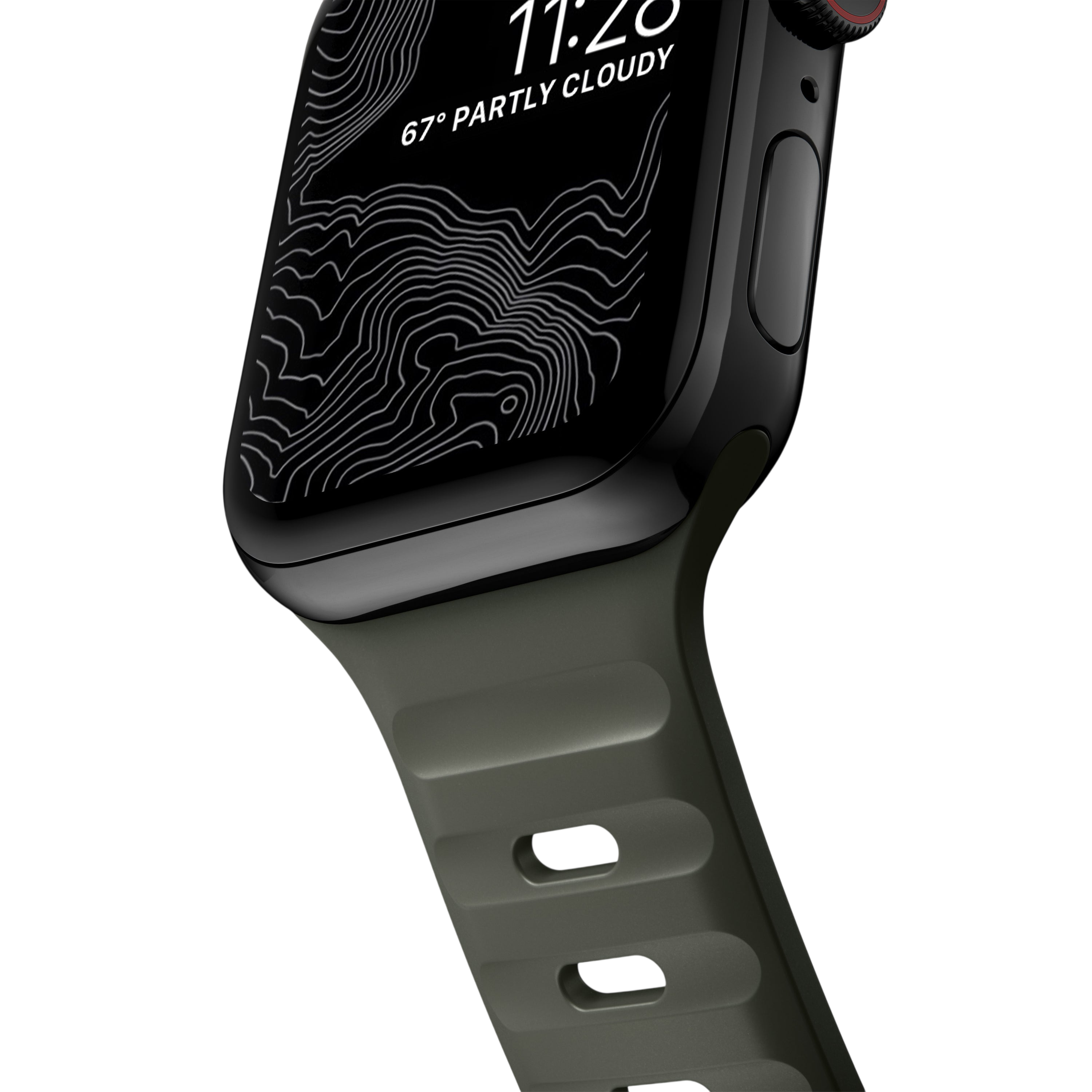 حزام رياضي مقاوم للماء نومات لساعة آبل 49mm / 46mm / 45mm