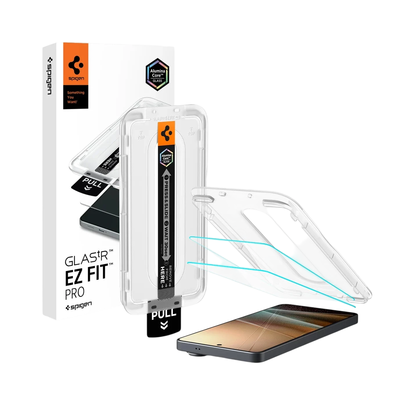 Spigen Galaxy S26 Ultra Glas.tR EZ Fit Pro HD for GalaxyS26 Ultra - 2 Pack