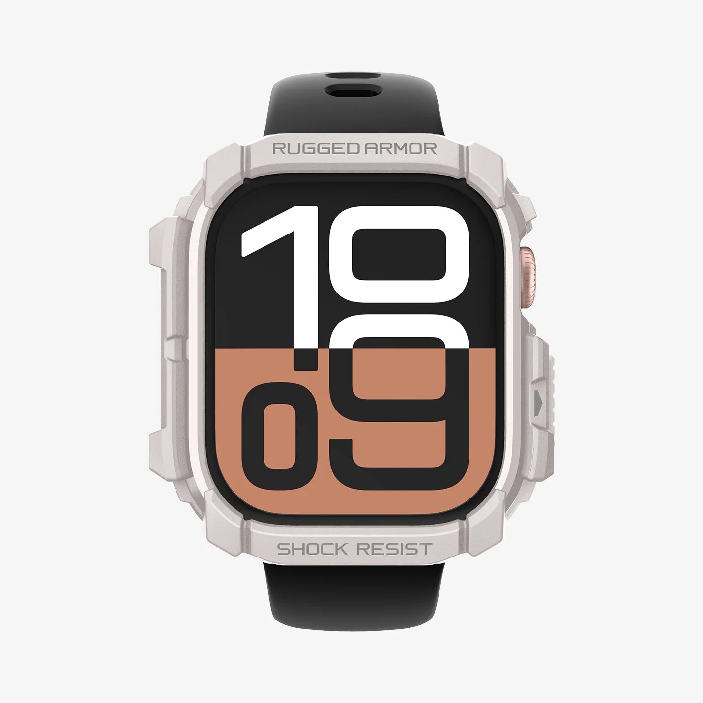 حافظة Spigen Rugged Armor لساعة Apple Watch Series 10 مقاس 46 ملم