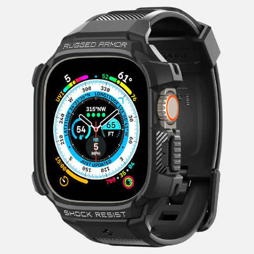 حافظة Spigen Rugged Armor Pro لساعة Apple Watch Ultra (49 ملم)