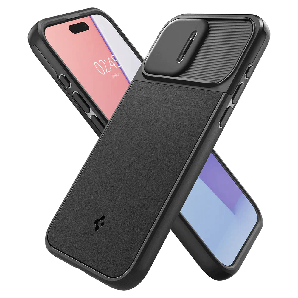 Spigen iPhone 15 Pro Max Case Optik Armor (MagFit)