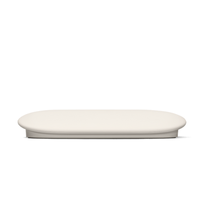 Google TV Streamer (4K) - Porcelain front view
