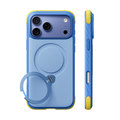 Torras Ostand Q3 Rugg Case for iPhone 18 Pro - Blue 