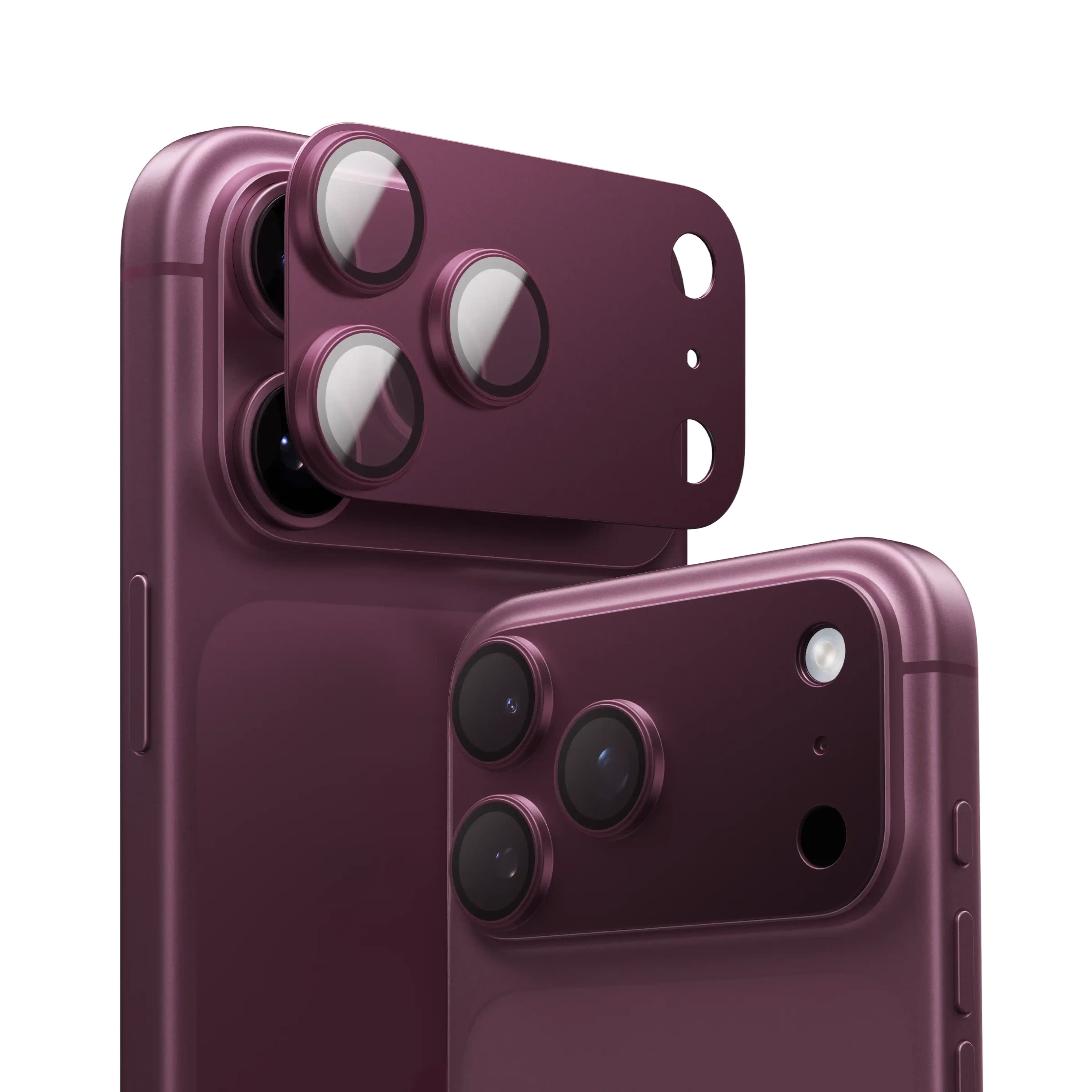 Torras CameraGo Camera Lens Protector for iPhone 18 Pro Max - Purple 