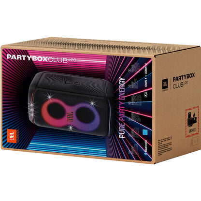 JBL PartyBox Club 120 160W Wireless Party Speaker with one year international warranty