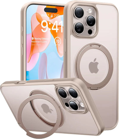 TOORAS Ostand Pro 360° Rotate Stand MagSafe Case for iPhone 16 Pro