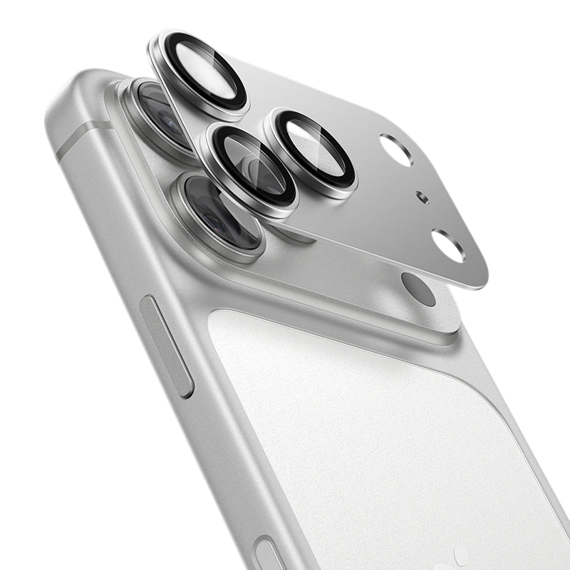 حماية زجاج بنكس وورير مغطاة بالكامل + واقي عدسة لجهاز آيفون 17 برو ماكس / 17 برو