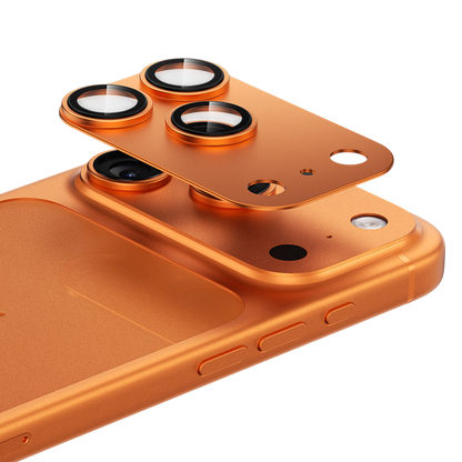 حماية زجاج بنكس وورير مغطاة بالكامل + واقي عدسة لجهاز آيفون 17 برو ماكس / 17 برو