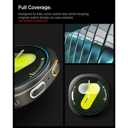 واقي شاشة سبجن EZ FIT لسامسونج ووتش 8 (44 مم) [عبوة 2]