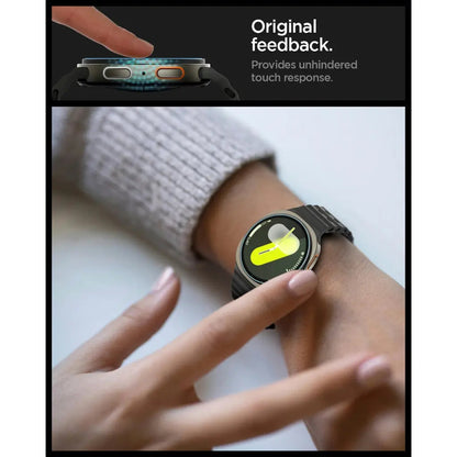 واقي شاشة سبجن EZ FIT لسامسونج ووتش 8 (44 مم) [عبوة 2]