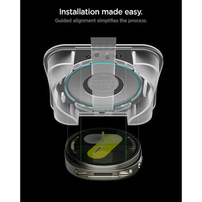 واقي شاشة سبجن EZ FIT لسامسونج ووتش 8 (44 مم) [عبوة 2]