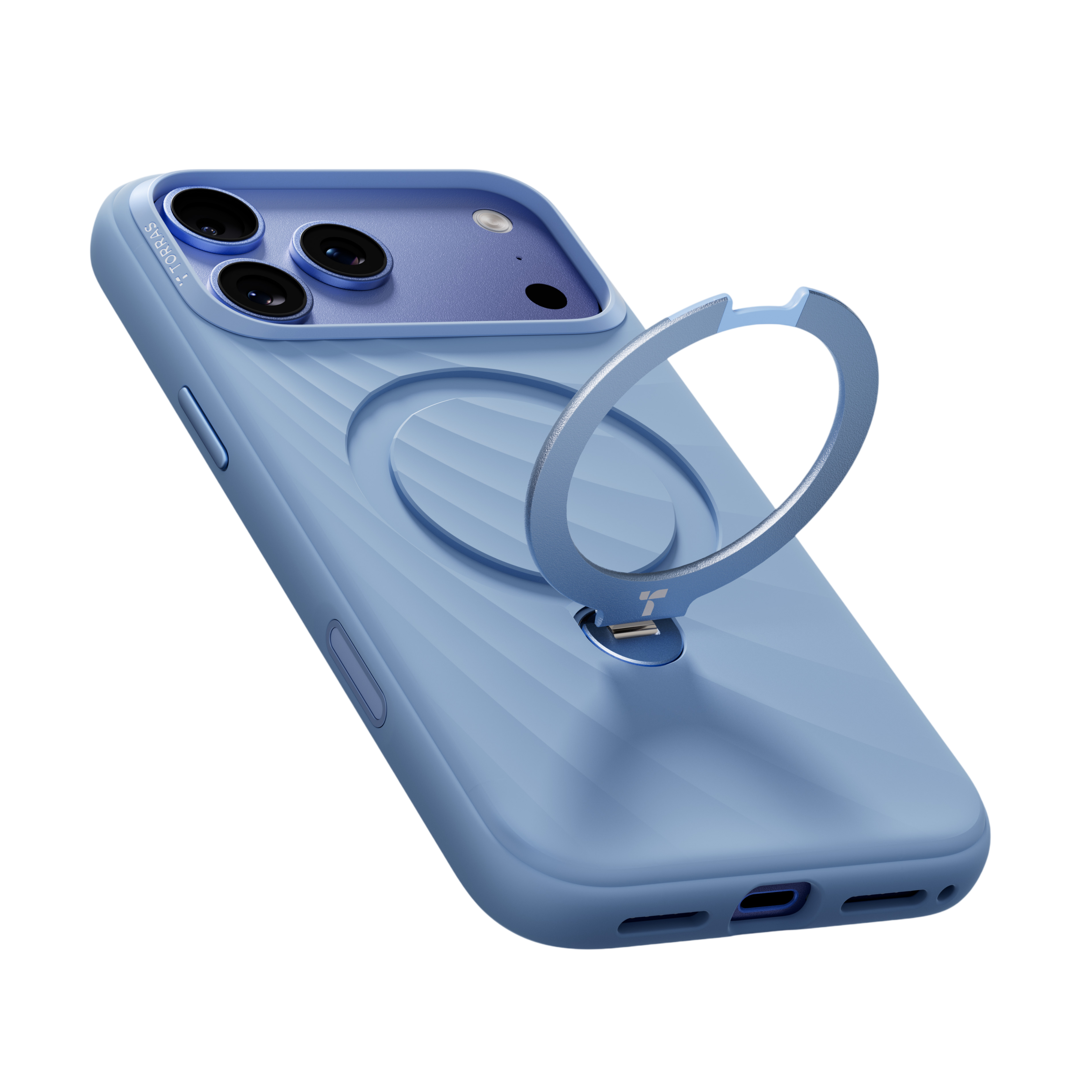 Torras Ostand Q3 Silicone Case for iPhone 18 Pro Max