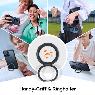 TOORAS Ostand Pro 360° Rotate Stand MagSafe Case for iPhone 16 Pro