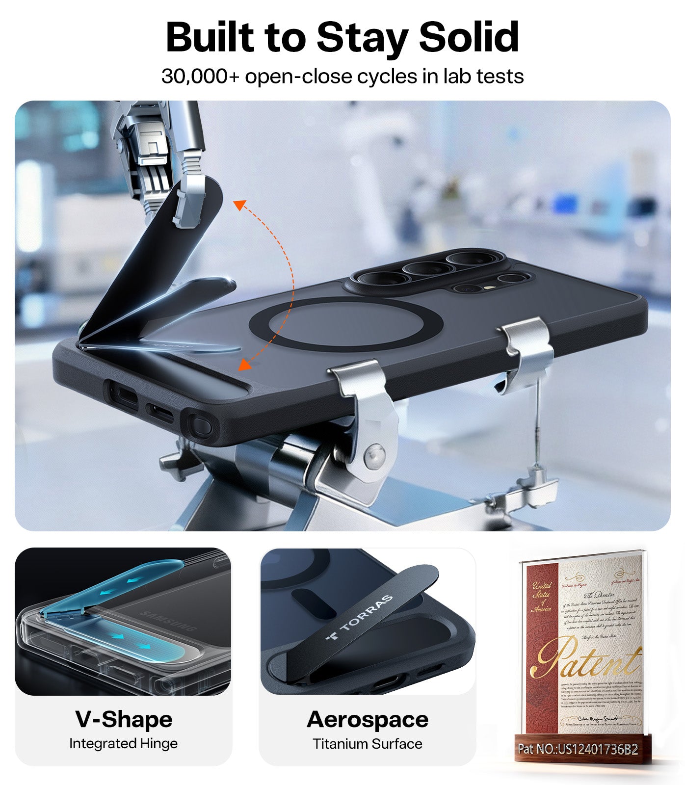 TORRAS Ostand L1 Guardian for Samsung Galaxy S26 Ultra