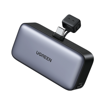 UGREEN Nexode 5000mAh 20W Built-In USB-C Power Bank with LED Display