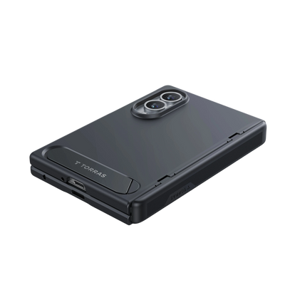 Torras Ostand L1 for Samsung Galaxy Z Fold 8 - Black 