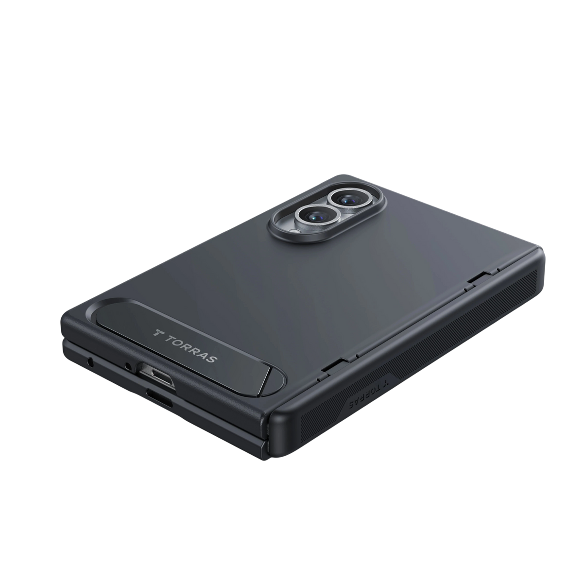 Torras Ostand L1 for Samsung Galaxy Z Fold 8 - Black 