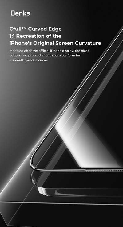 Benks GlassWarrior Sapphire Screen Protector for iPhone 17 Pro Max / 17 Pro / Air / 17