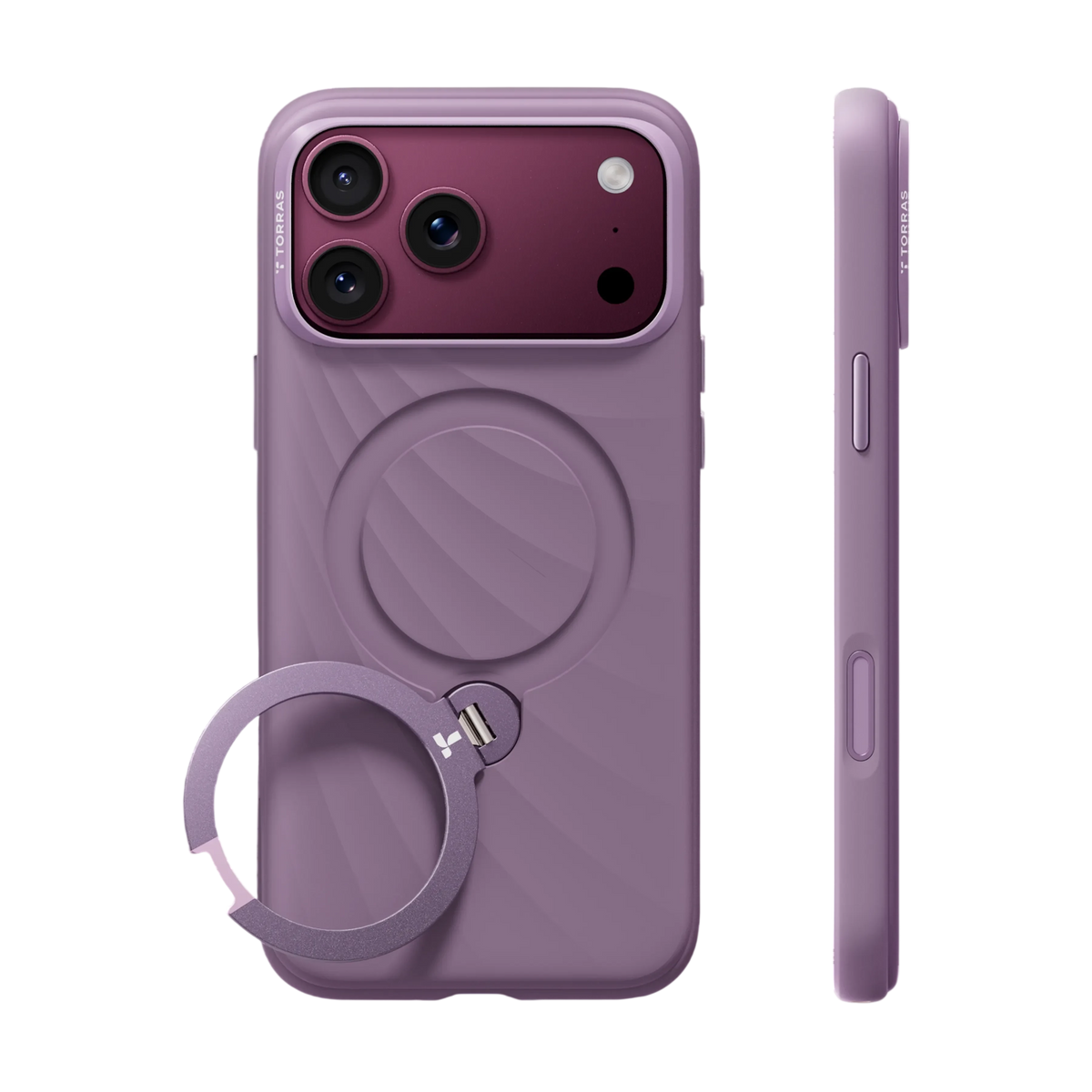 Torras Ostand Q3 Silicone Case for iPhone 18 Pro Max