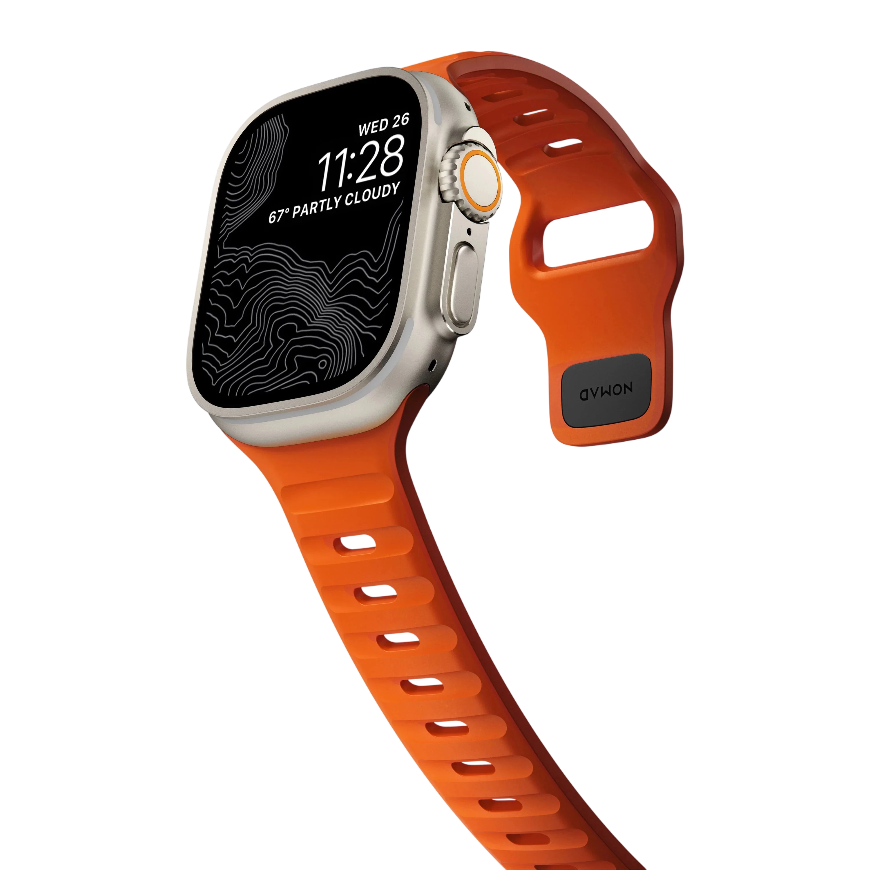 Nomad Waterproof Sport Band for Apple Watch 49mm / 46mm / 45mm
