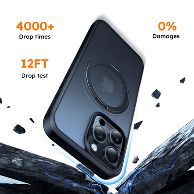 TOORAS Ostand Pro 360° Rotate Stand MagSafe Case for iPhone 16 Pro