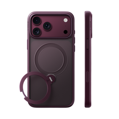 Torras Ostand Q3 Spin Case for iPhone 18 Pro Max - Purple 