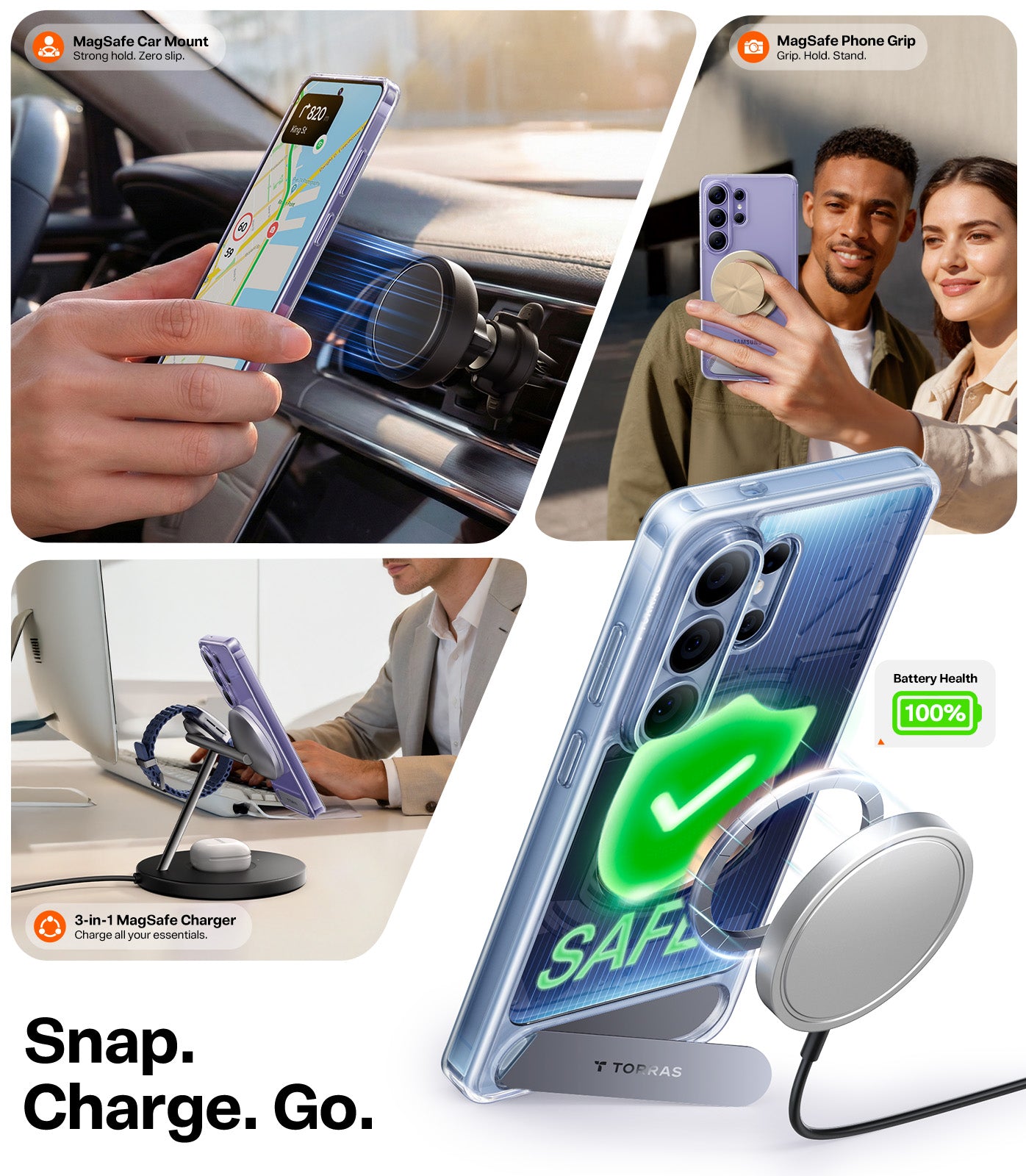 TORRAS Ostand L1 Guardian لهاتف Samsung Galaxy S26 Ultra
