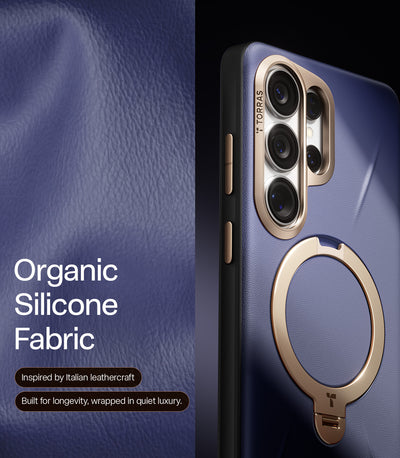 حافظة TORRAS Ostand Spin VegSkin لهاتف Samsung Galaxy S26 Ultra