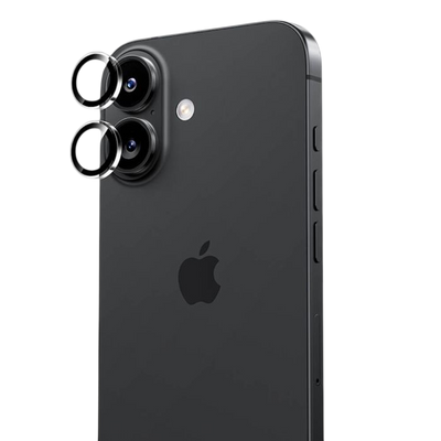 حماية عدسة مدمجة غير لامعة من بنكس آير شيلد لجهاز آيفون 17 / آيفون 16 شفاف